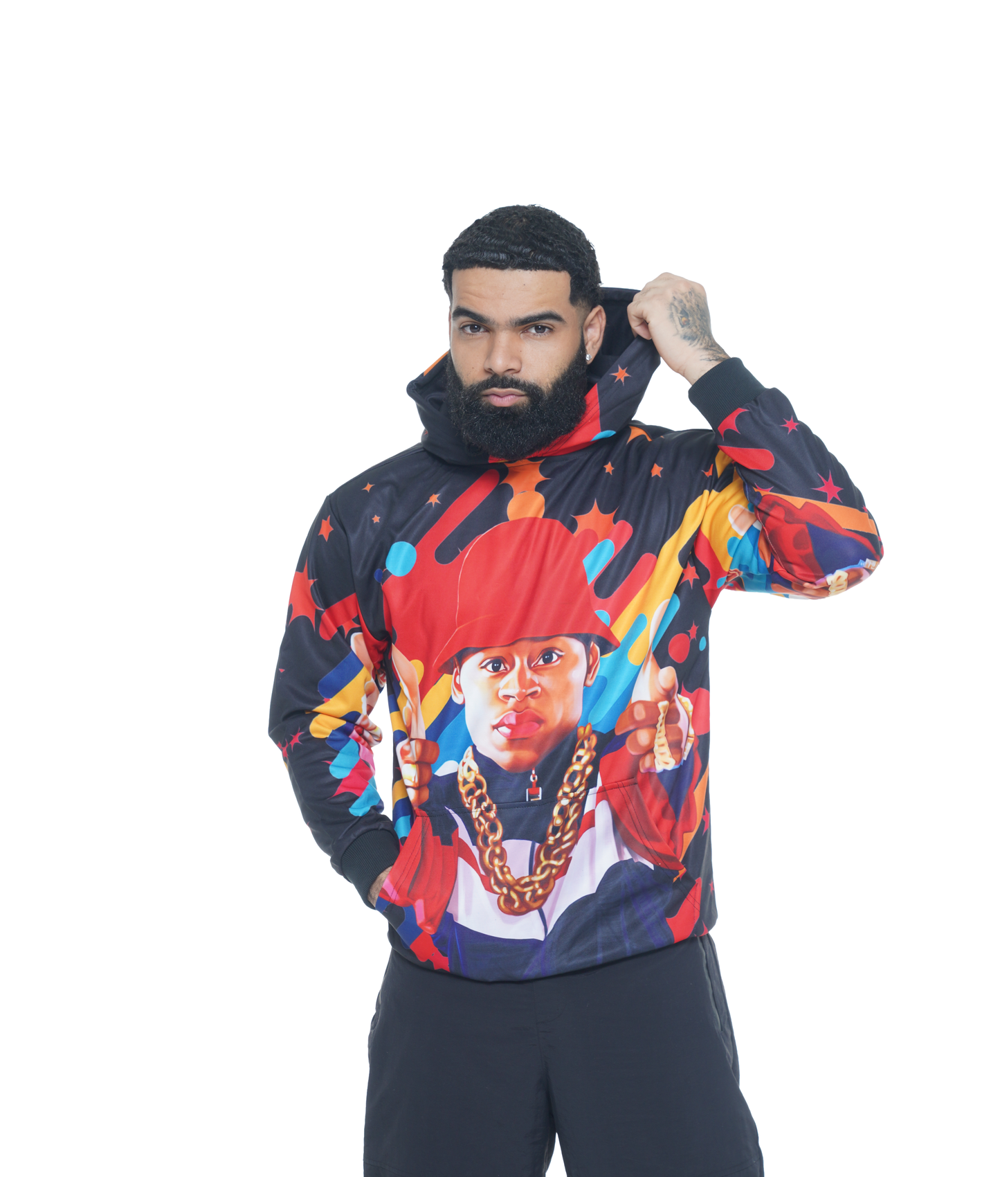 Unisex Hip Hop Caricature Hoodie (HH010)