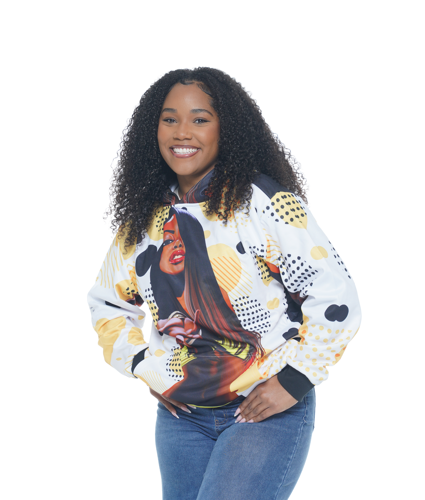 Unisex Hip Hop Caricature Hoodie (HH012)
