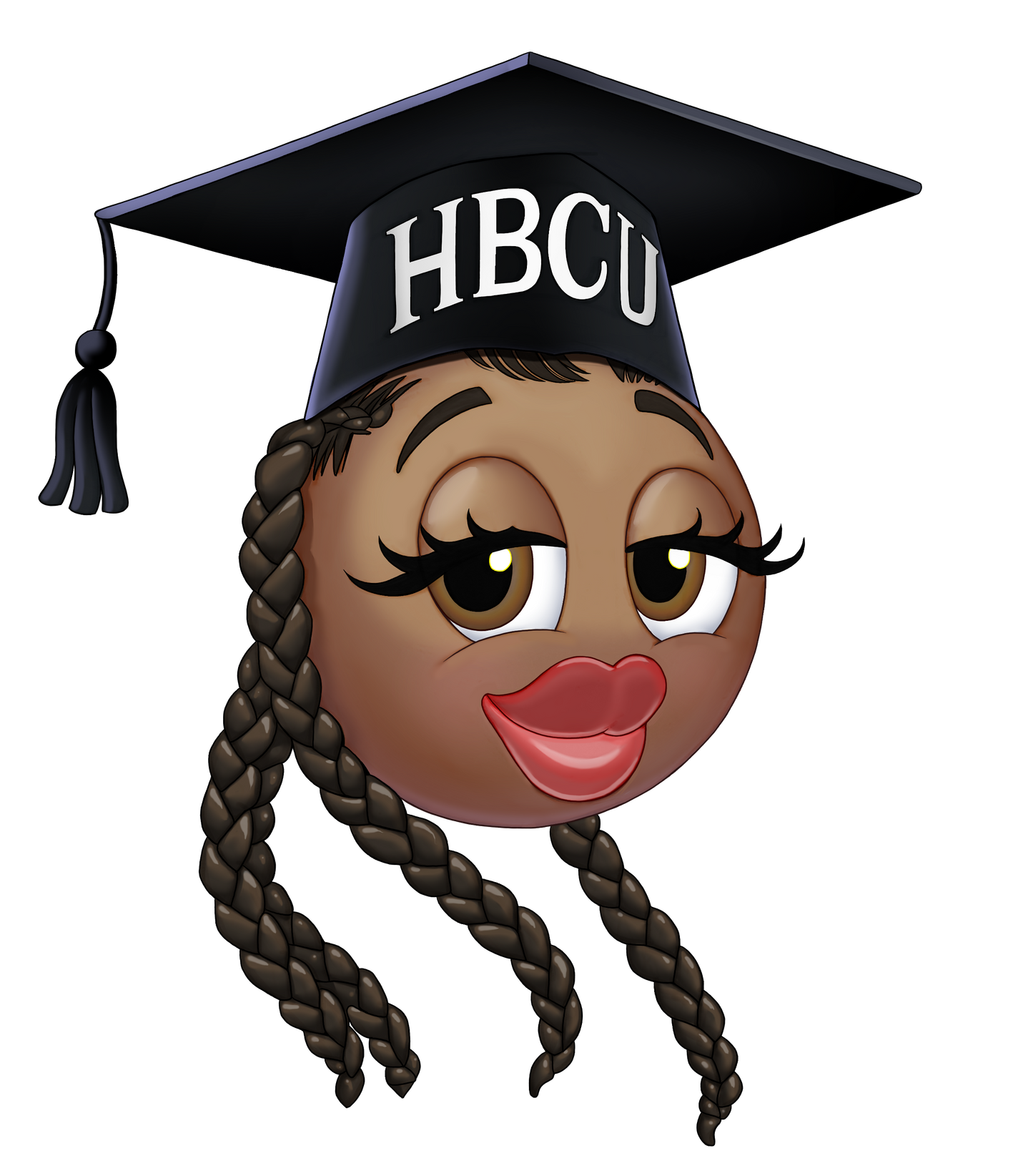 18" HBCU Graduate Party Balloon (Grad 3) image 0