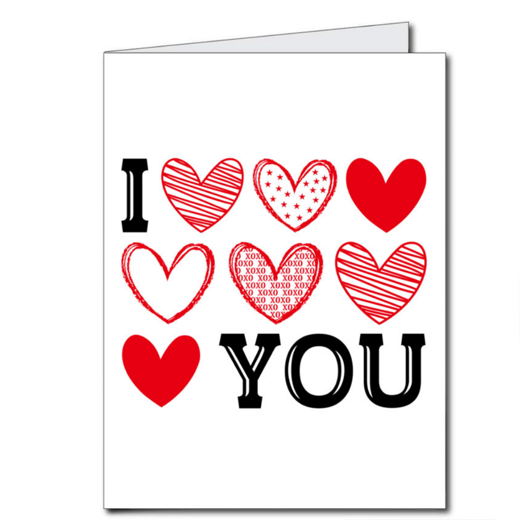 I LOVE YOU - SPECIAL 18"X24" JUMBO CARD image 2