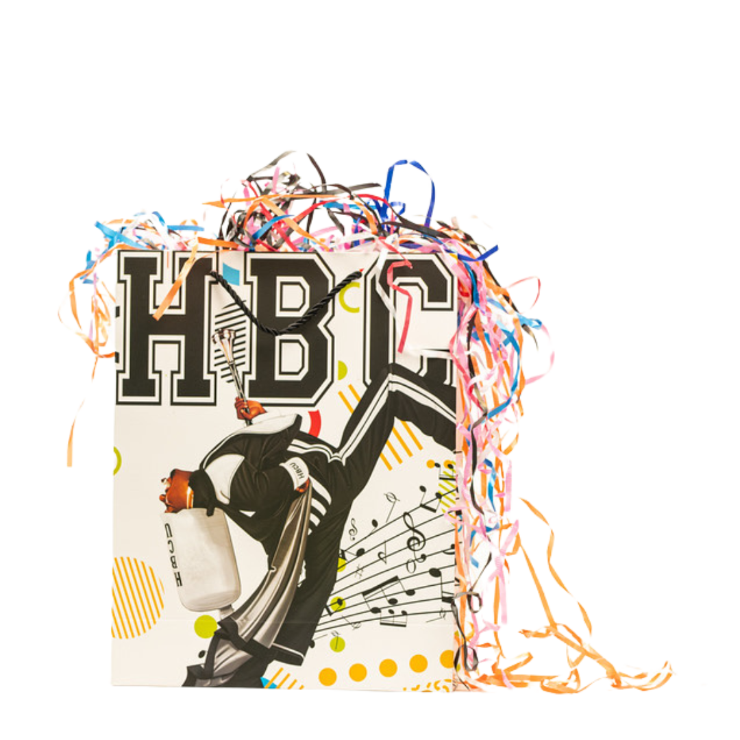 Gift Bag Durable & Colorful with Handle - HBCU Drum Major image 1