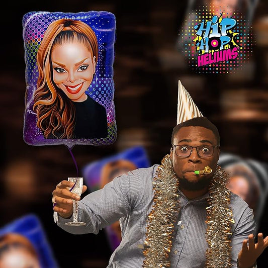 27" Janet Mylar Foil Balloons for Every Occasion image 0