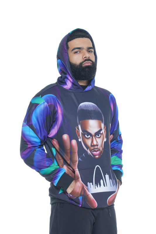 Unisex Hip Hop Caricature Hoodie (HH014) image 2