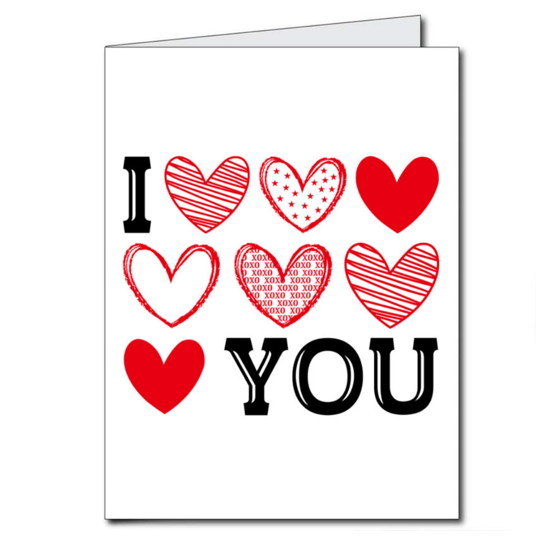 I LOVE YOU - SPECIAL 18"X24" JUMBO CARD image 3