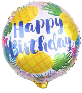 18" 'Happy Birthday' Foil Balloon image 0