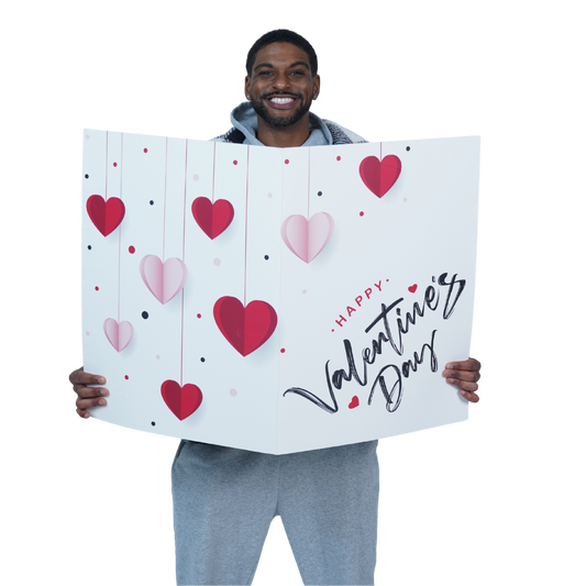 HAPPY V-DAY 24x36" JUMBO CARD image 0