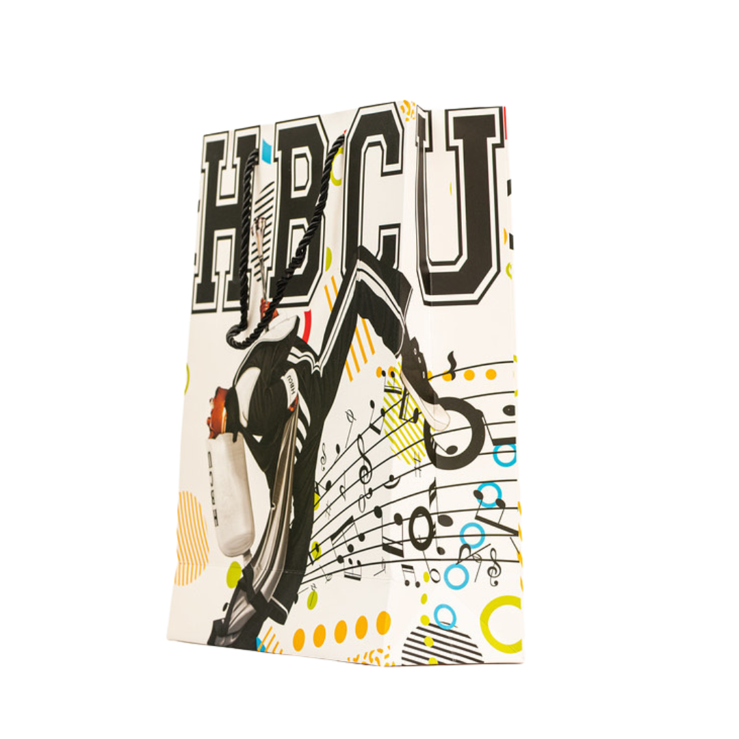 Gift Bag Durable & Colorful with Handle - HBCU Drum Major image 2