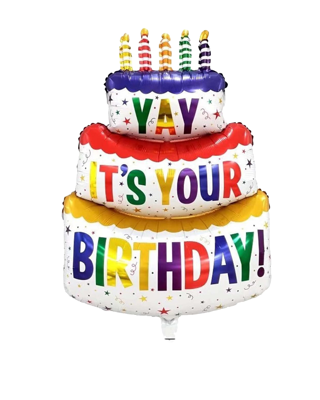 37" Jumbo 'Yay It's Your Birthday' Foil Balloon image 0
