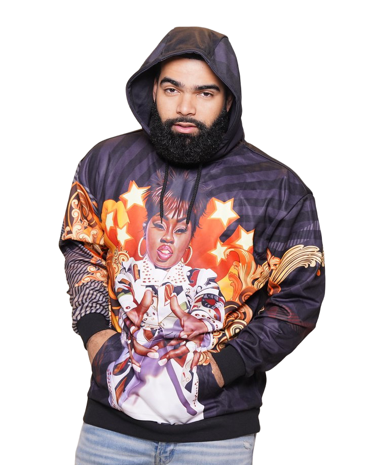 Unisex Hip Hop Caricature Hoodie (HH015) image 6