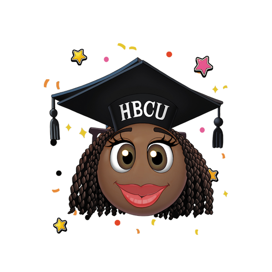 24" HBCU Graduate Party Balloon (Grad 2) image 0