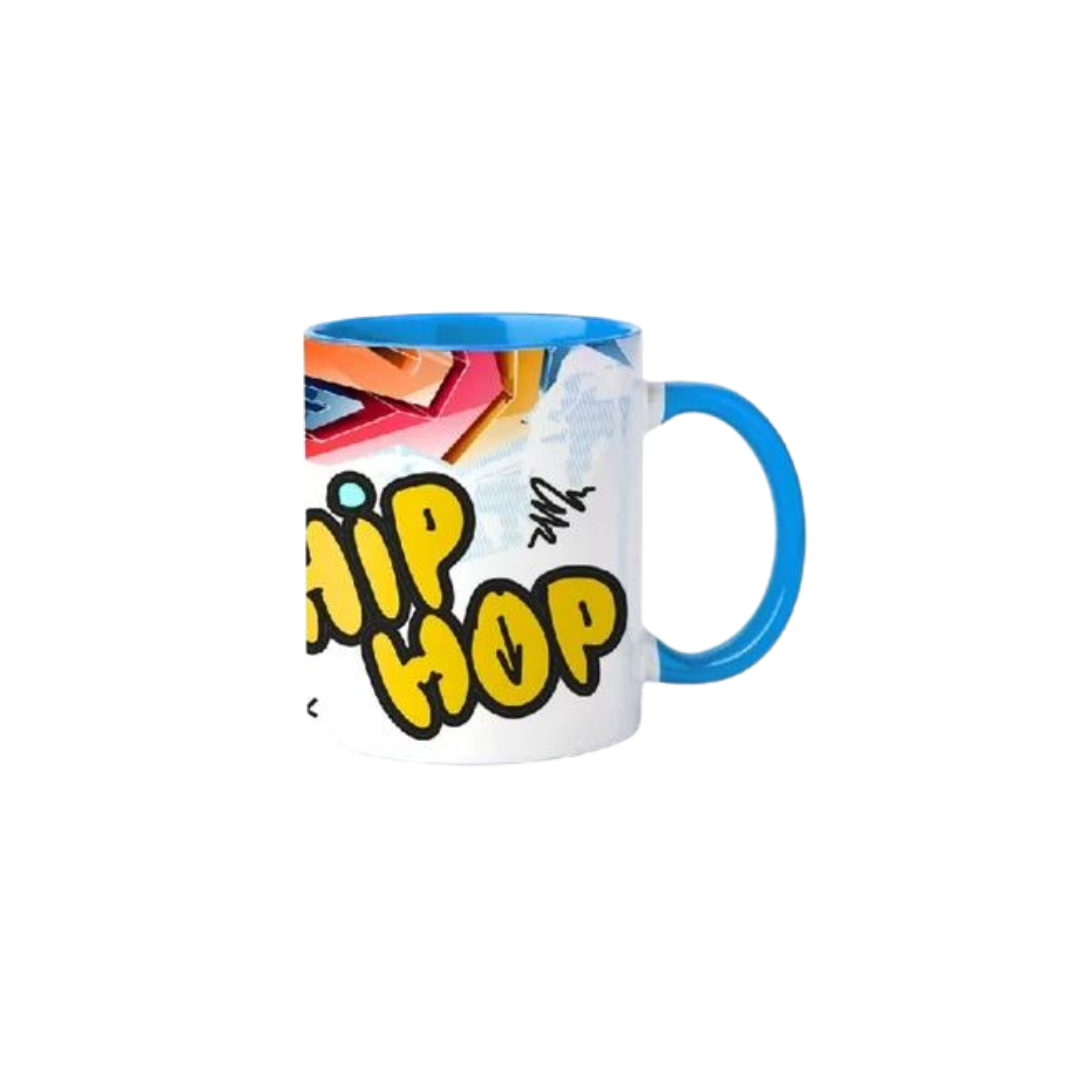 Hip Hop Breakdancer Boom Box 11oz Mug image 1