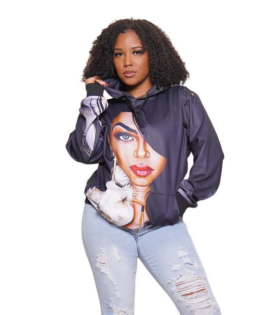 Unisex Hip Hop Caricature Hoodie (HH001) image 3