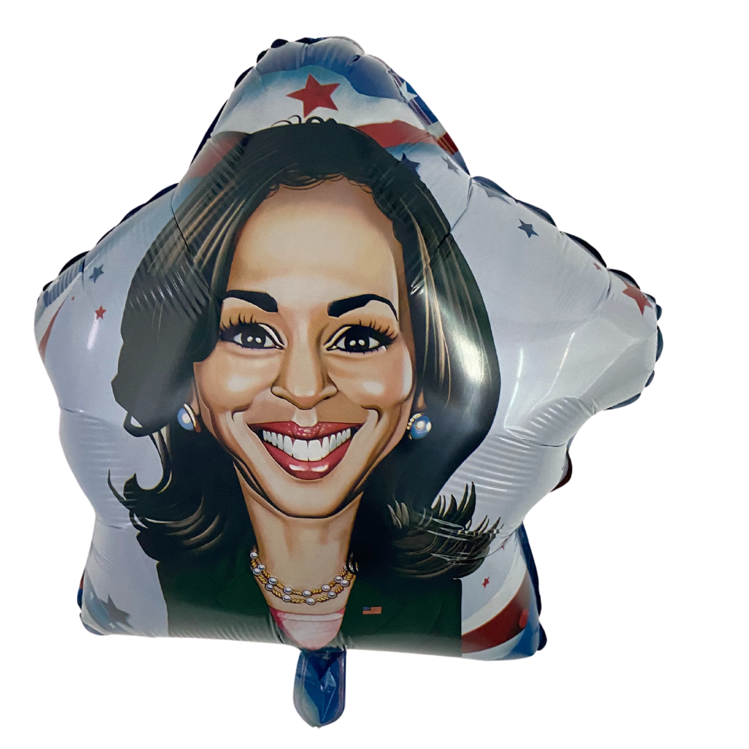 18" Madam Vice President Celebration Party Balloons image 0