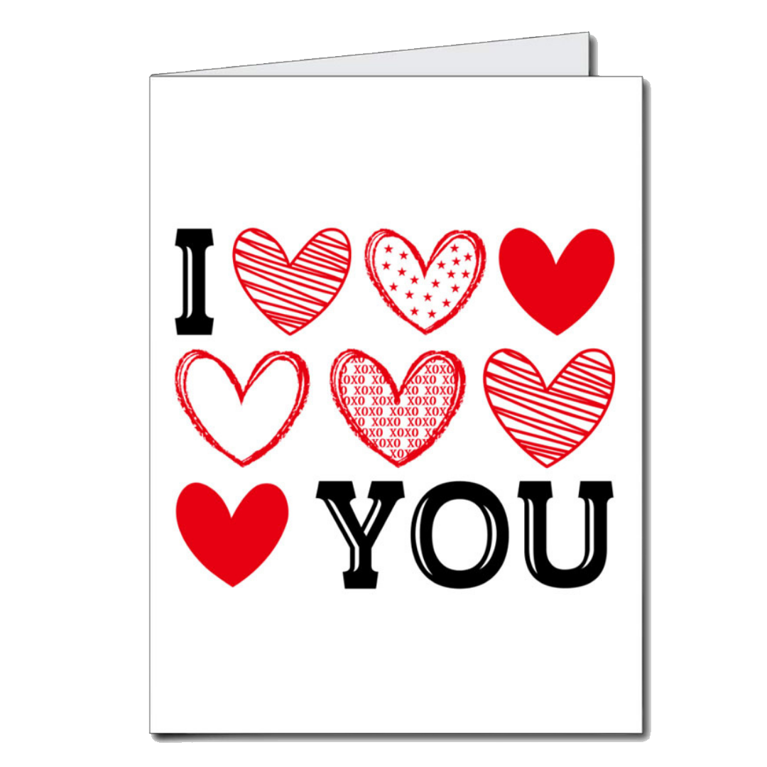 I LOVE YOU - SPECIAL 24x36" JUMBO CARD image 0