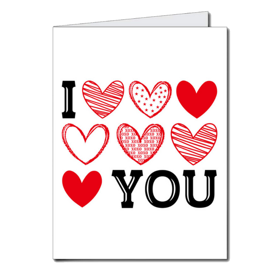 I LOVE YOU - SPECIAL 24x36" JUMBO CARD image 0