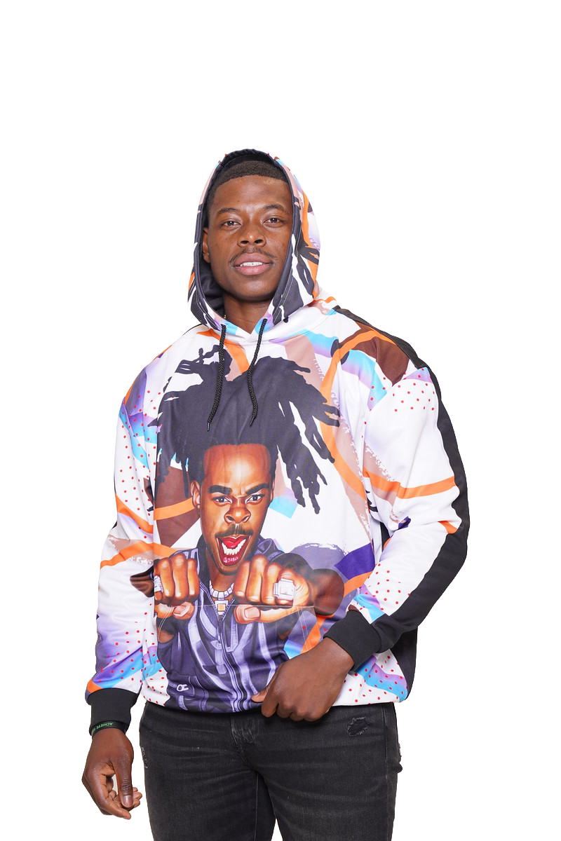 Unisex Hip Hop Caricature Hoodie (HH021) image 2