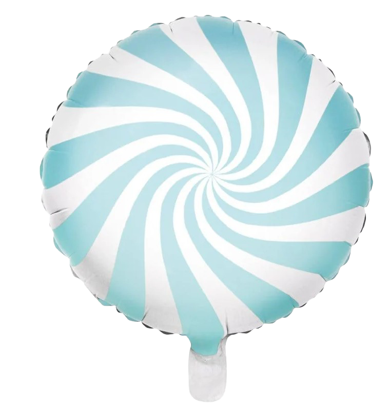 18" Light Blue Windmill Foil Balloon image 0