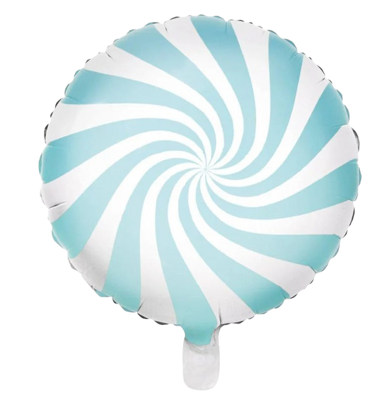18" Light Blue Windmill Foil Balloon image 0