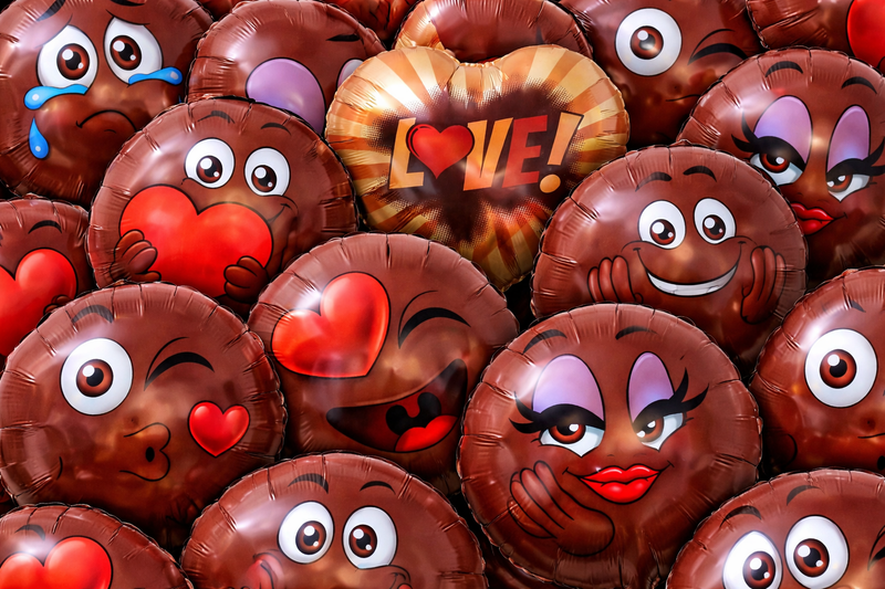 Melanin Moji Balloons