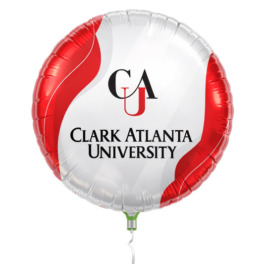 18" Clark Atlanta University Classic Logo Round Foil Balloon