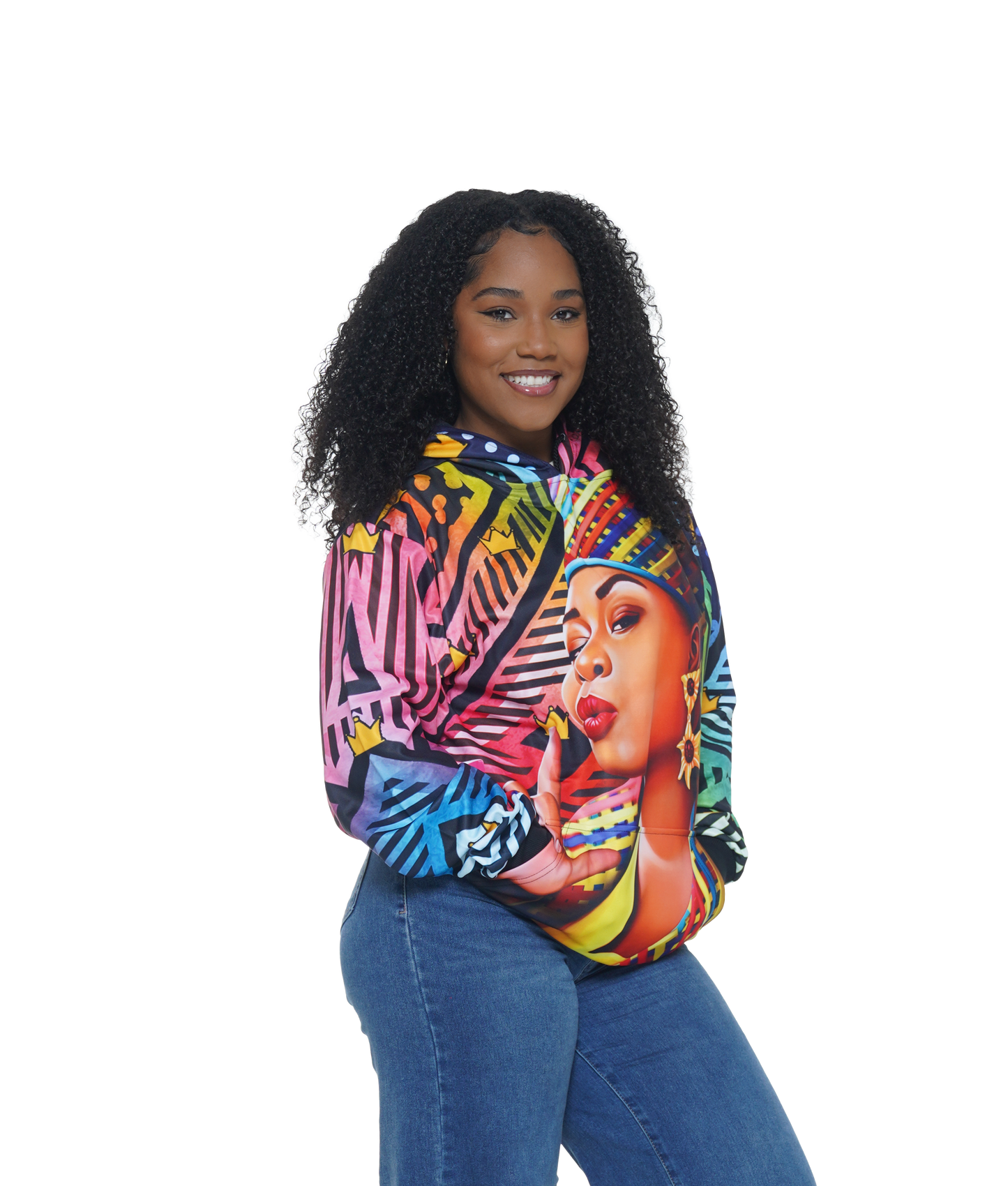 Unisex Hip Hop Caricature Hoodie (HH002)