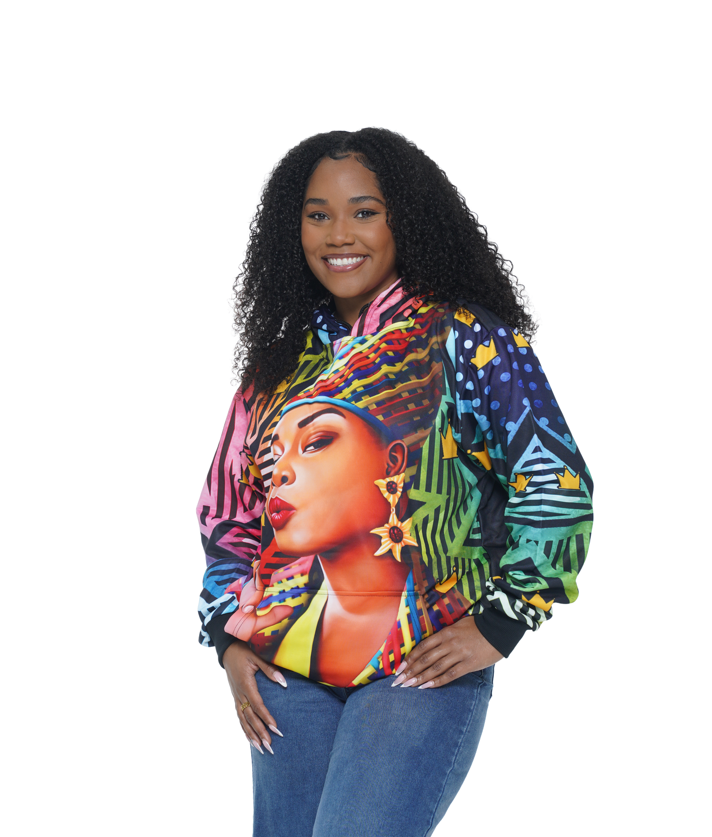 Unisex Hip Hop Caricature Hoodie (HH002)