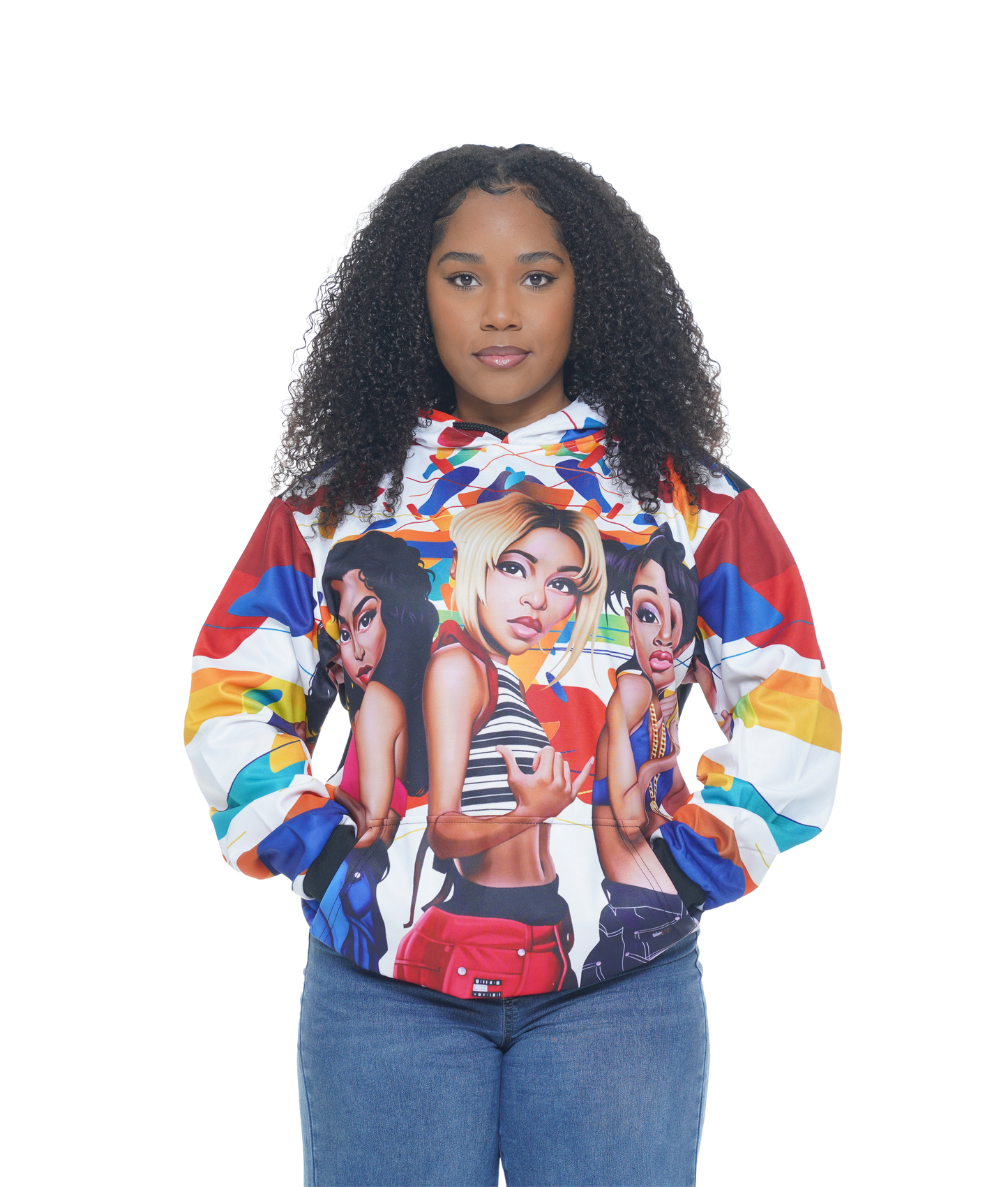 Unisex Hip Hop Caricature Hoodie (HH003)