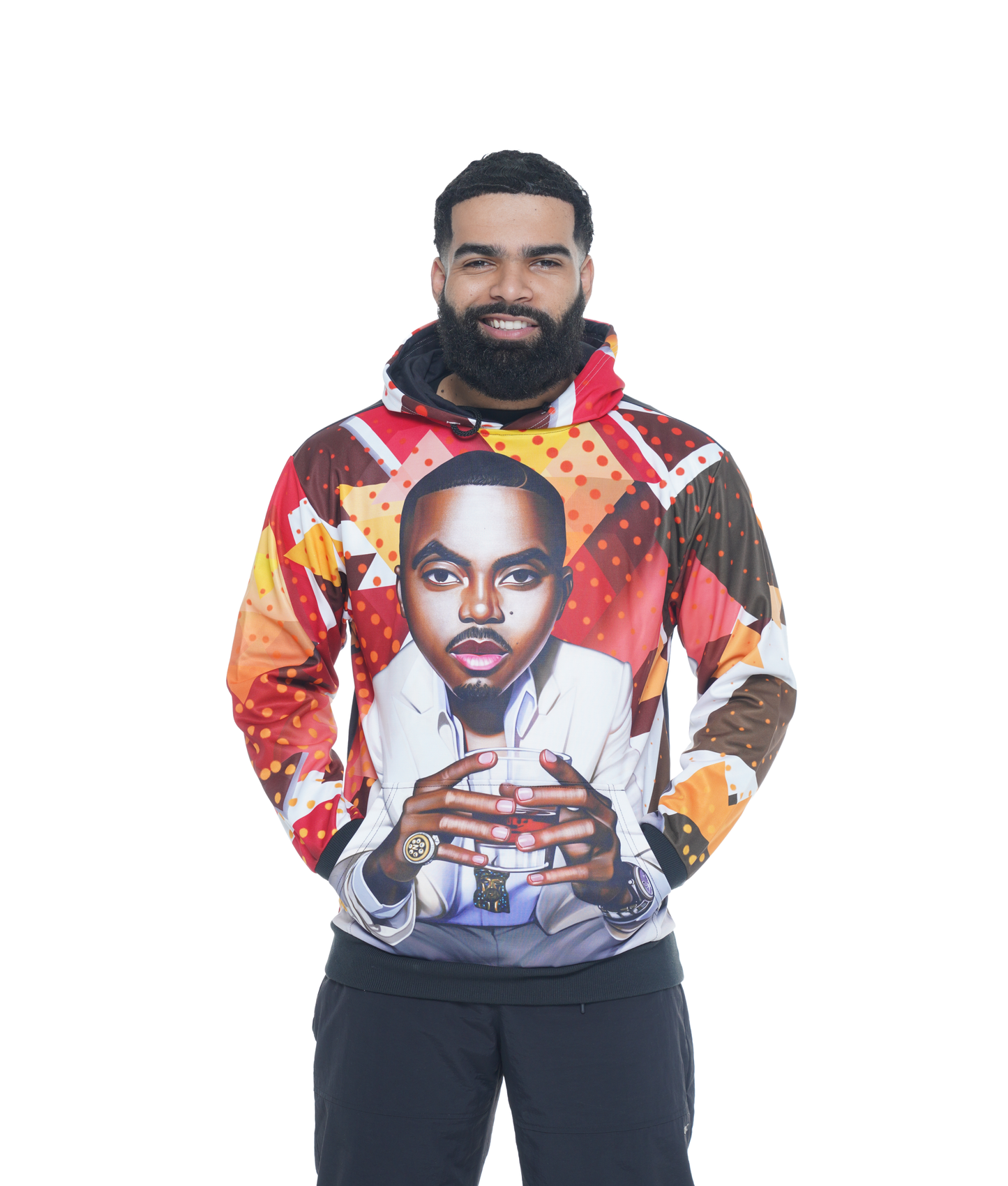 Unisex Hip Hop Caricature Hoodie (HH004)