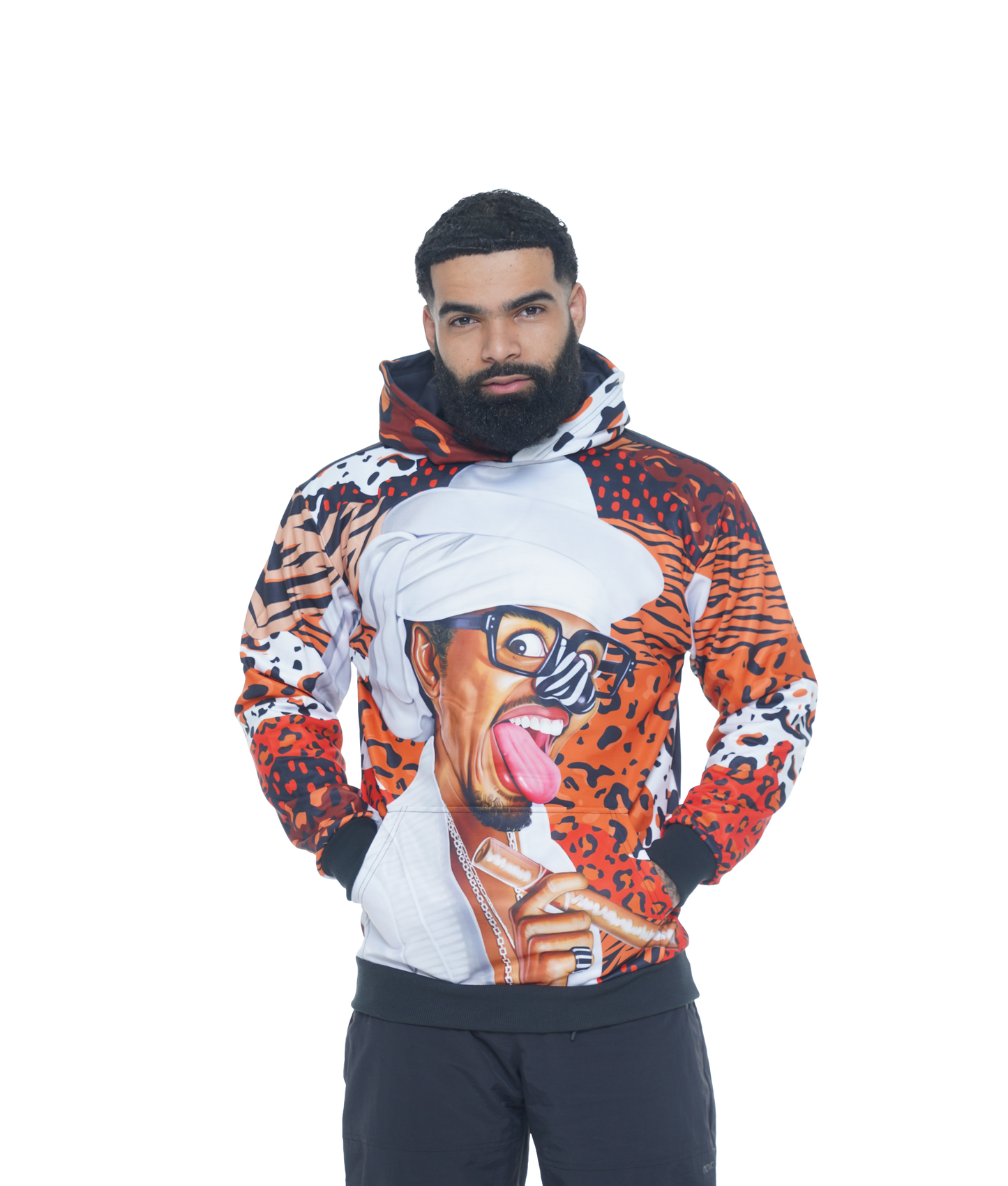 Unisex Hip Hop Caricature Hoodie (HH006)