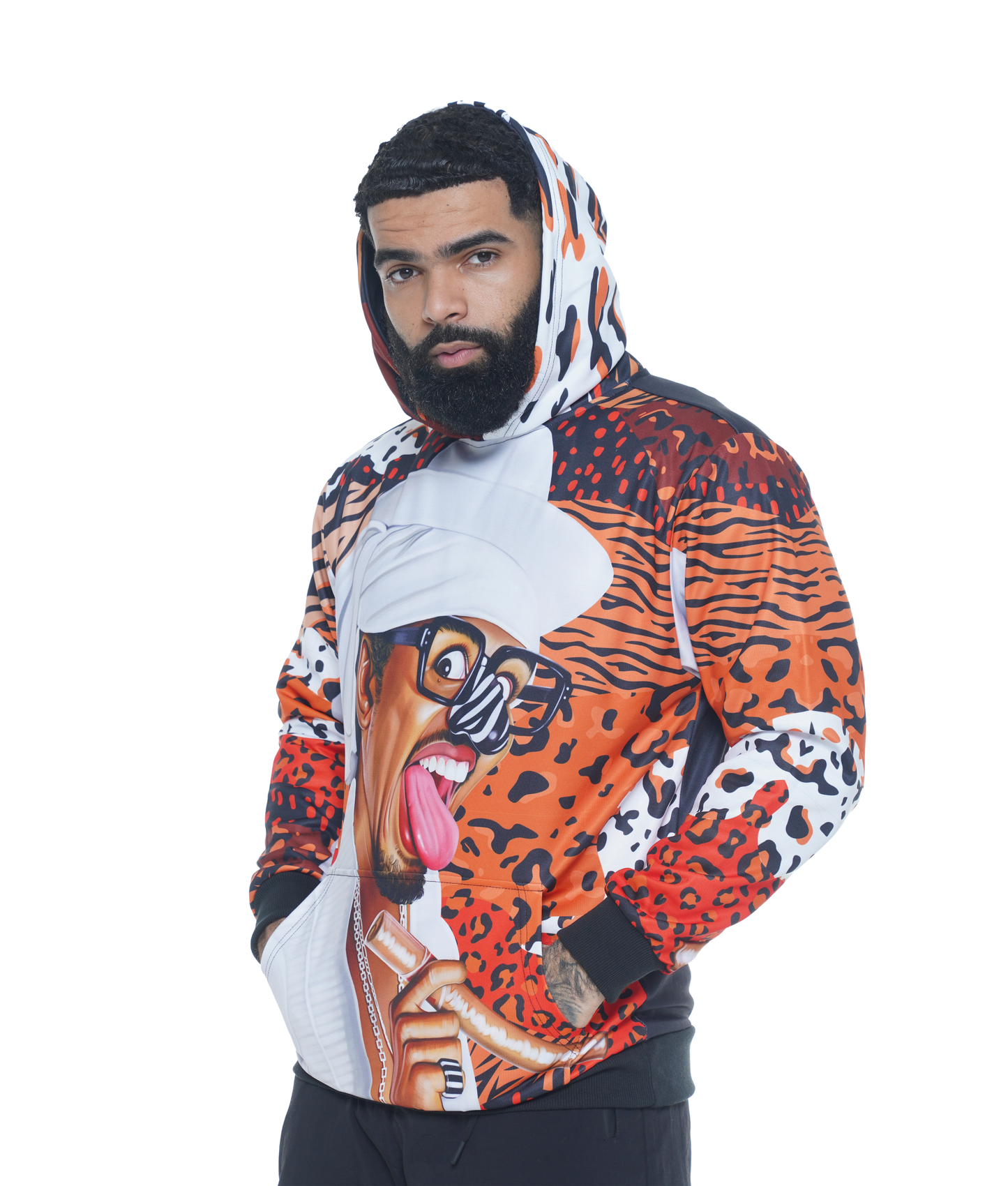 Unisex Hip Hop Caricature Hoodie (HH006)