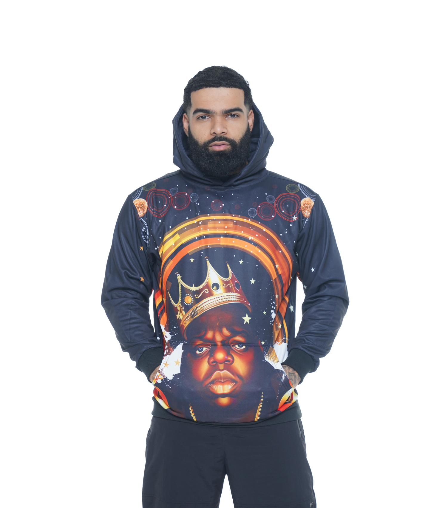 Unisex Hip Hop Caricature Hoodie (HH007)