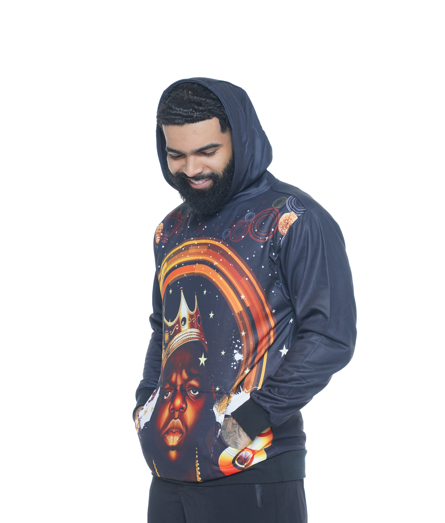 Unisex Hip Hop Caricature Hoodie (HH007)