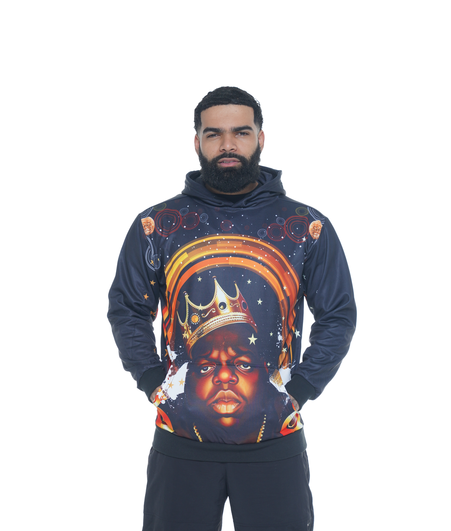 Unisex Hip Hop Caricature Hoodie (HH007)