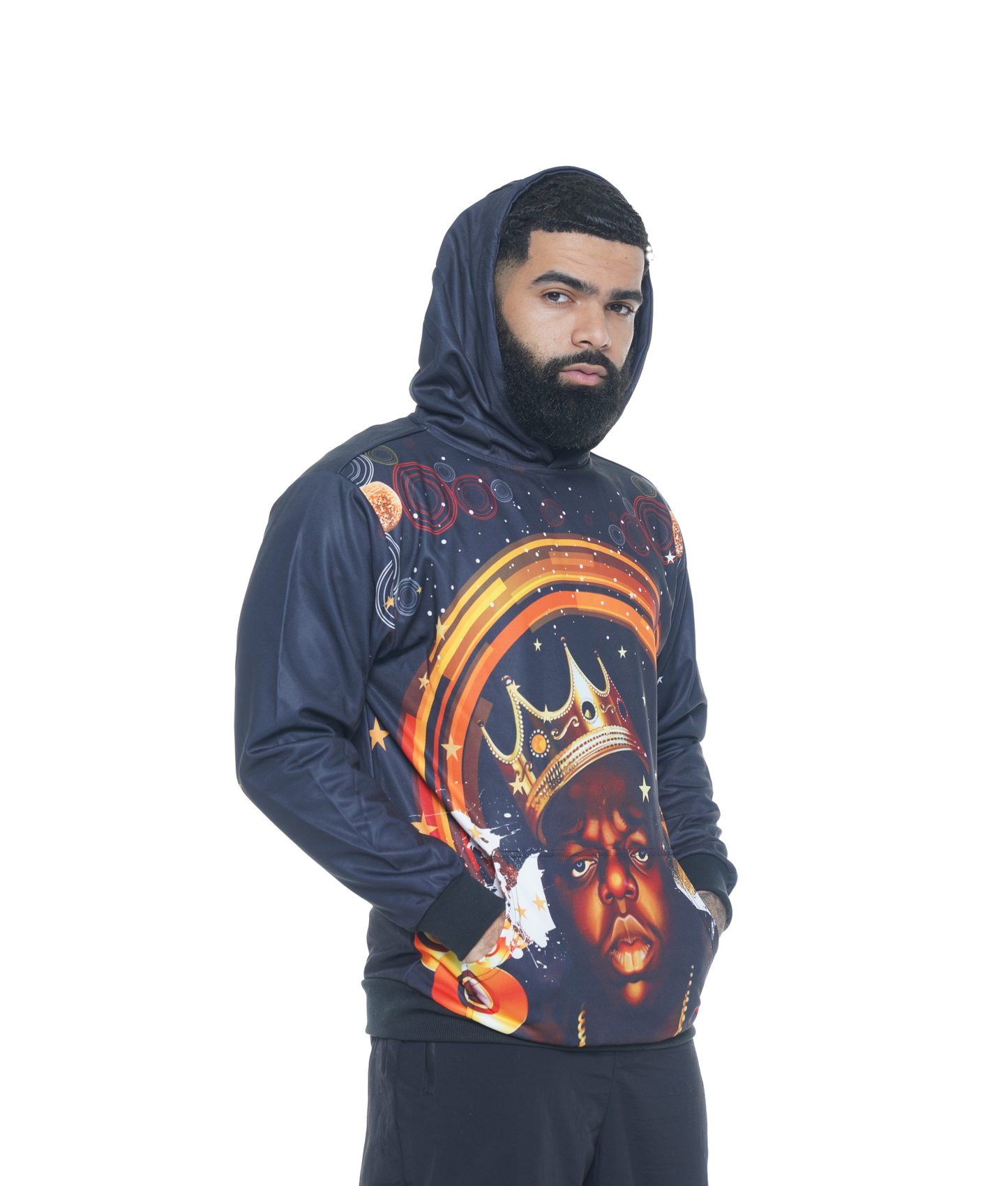Unisex Hip Hop Caricature Hoodie (HH007)