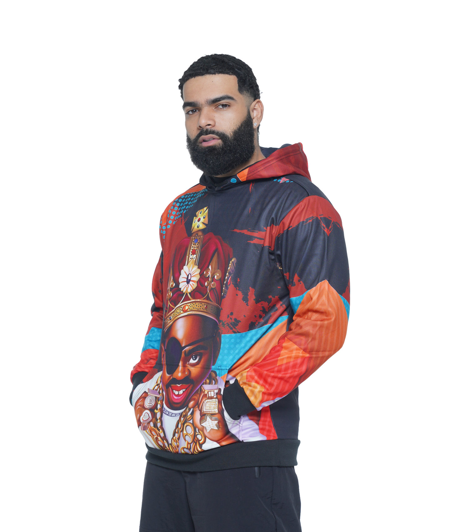 Unisex Hip Hop Caricature Hoodie (HH008)
