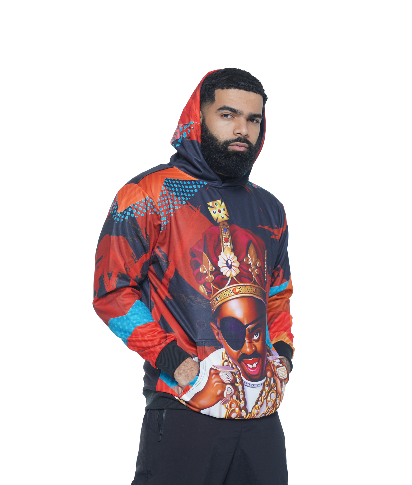 Unisex Hip Hop Caricature Hoodie (HH008)
