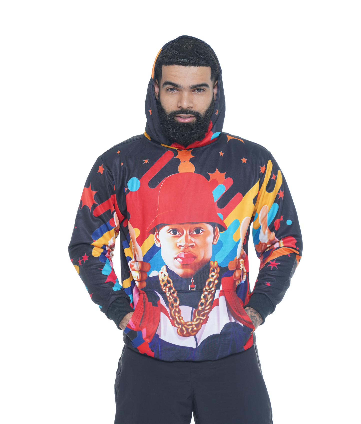 Unisex Hip Hop Caricature Hoodie (HH010)