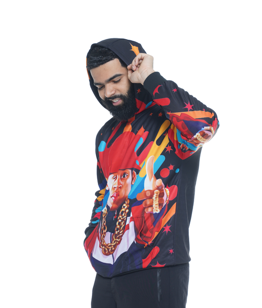 Unisex Hip Hop Caricature Hoodie (HH010)