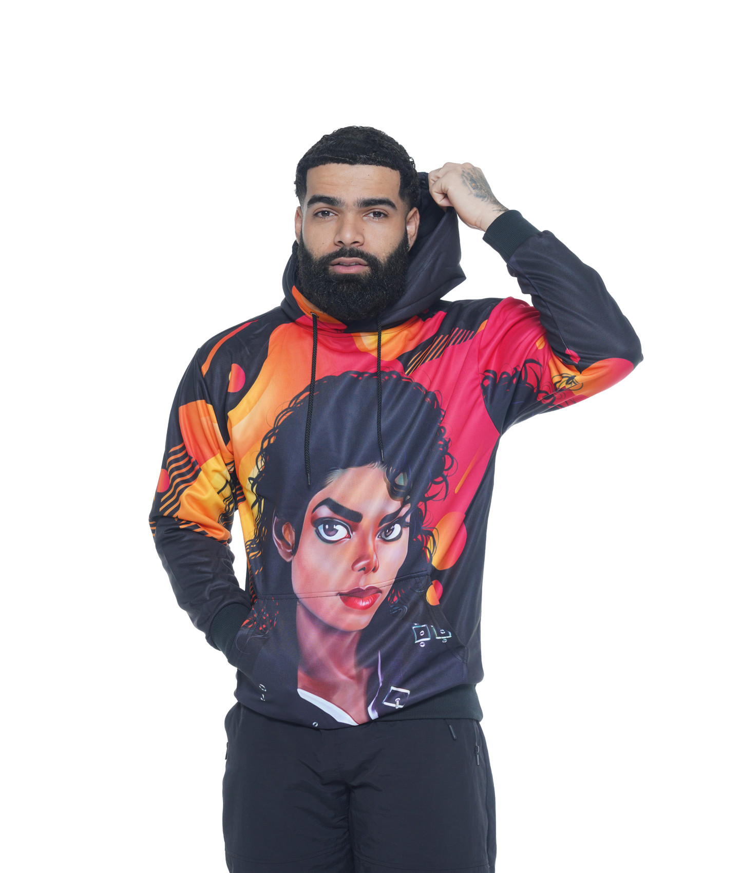 Unisex Hip Hop Caricature Hoodie (HH016)