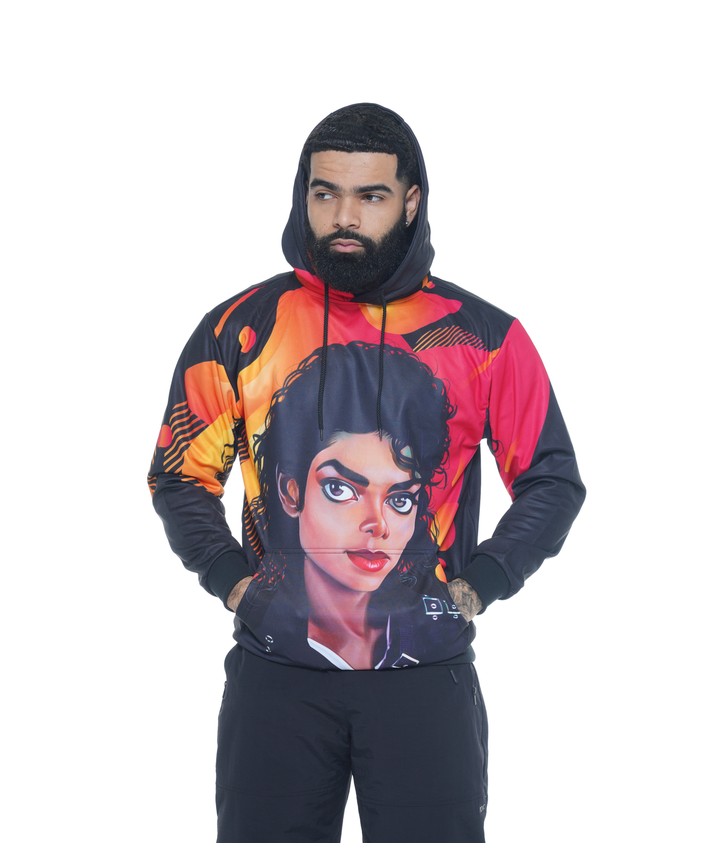 Unisex Hip Hop Caricature Hoodie (HH016)