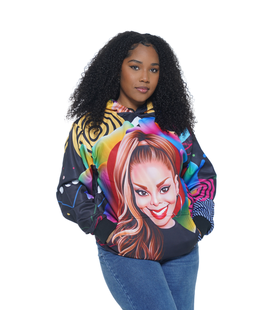 Unisex Hip Hop Caricature Hoodie (HH017)