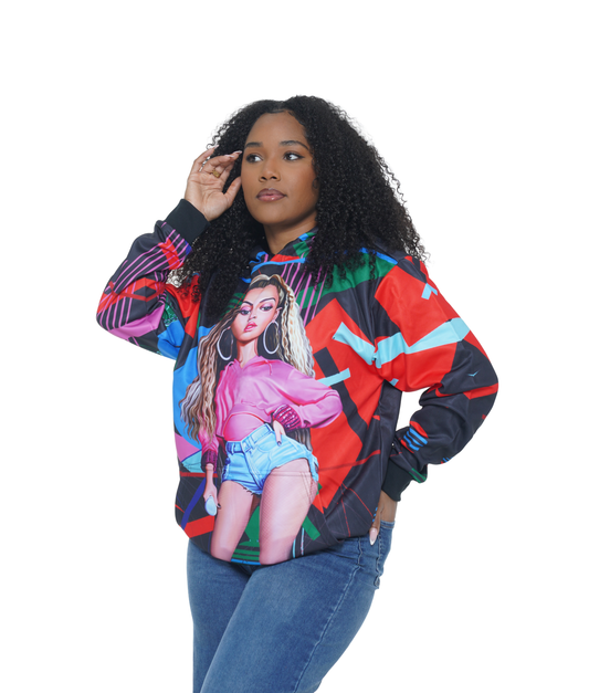 Unisex Hip Hop Caricature Hoodie (HH018)