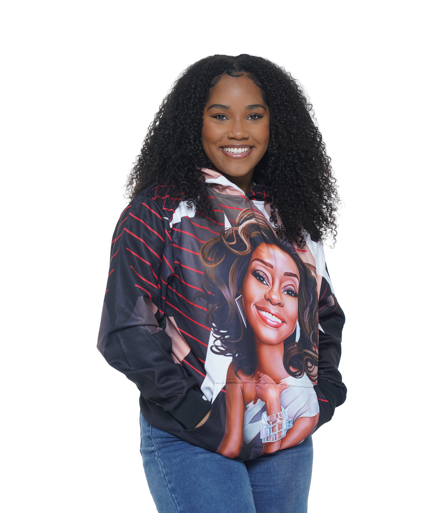 Unisex Hip Hop Caricature Hoodie (HH019)