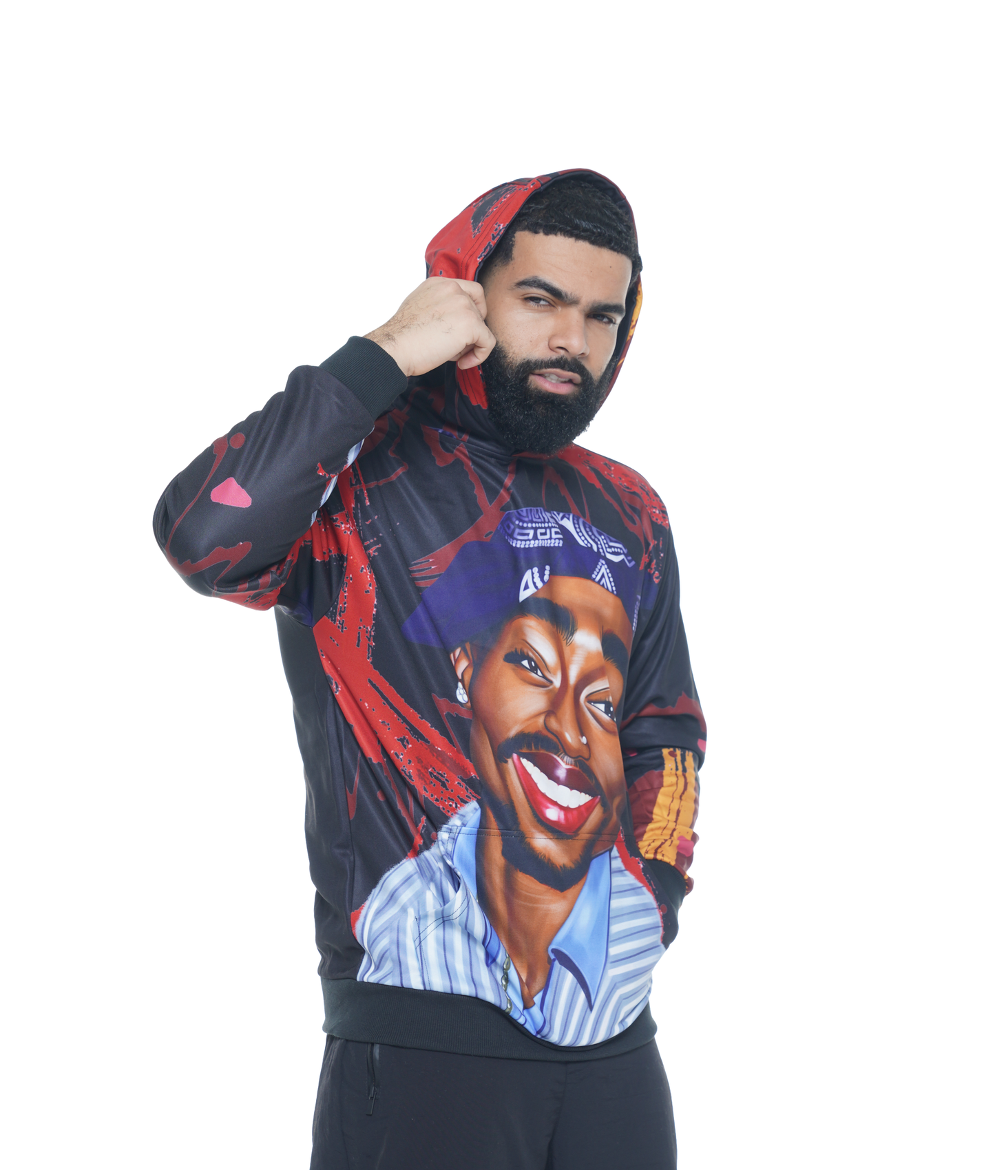 Unisex Hip Hop Caricature Hoodie (HH020)