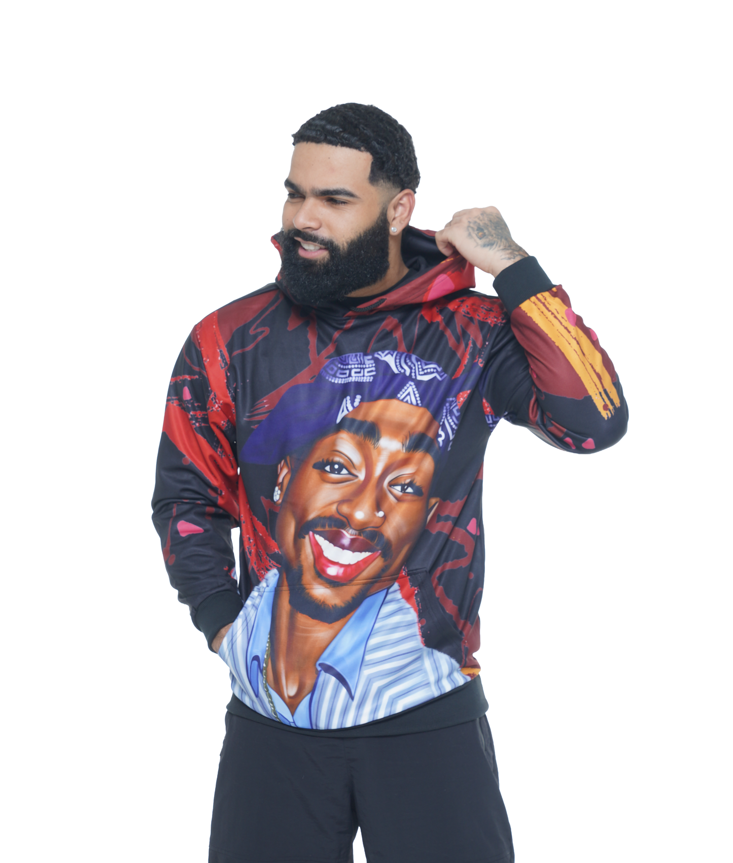 Unisex Hip Hop Caricature Hoodie (HH020)