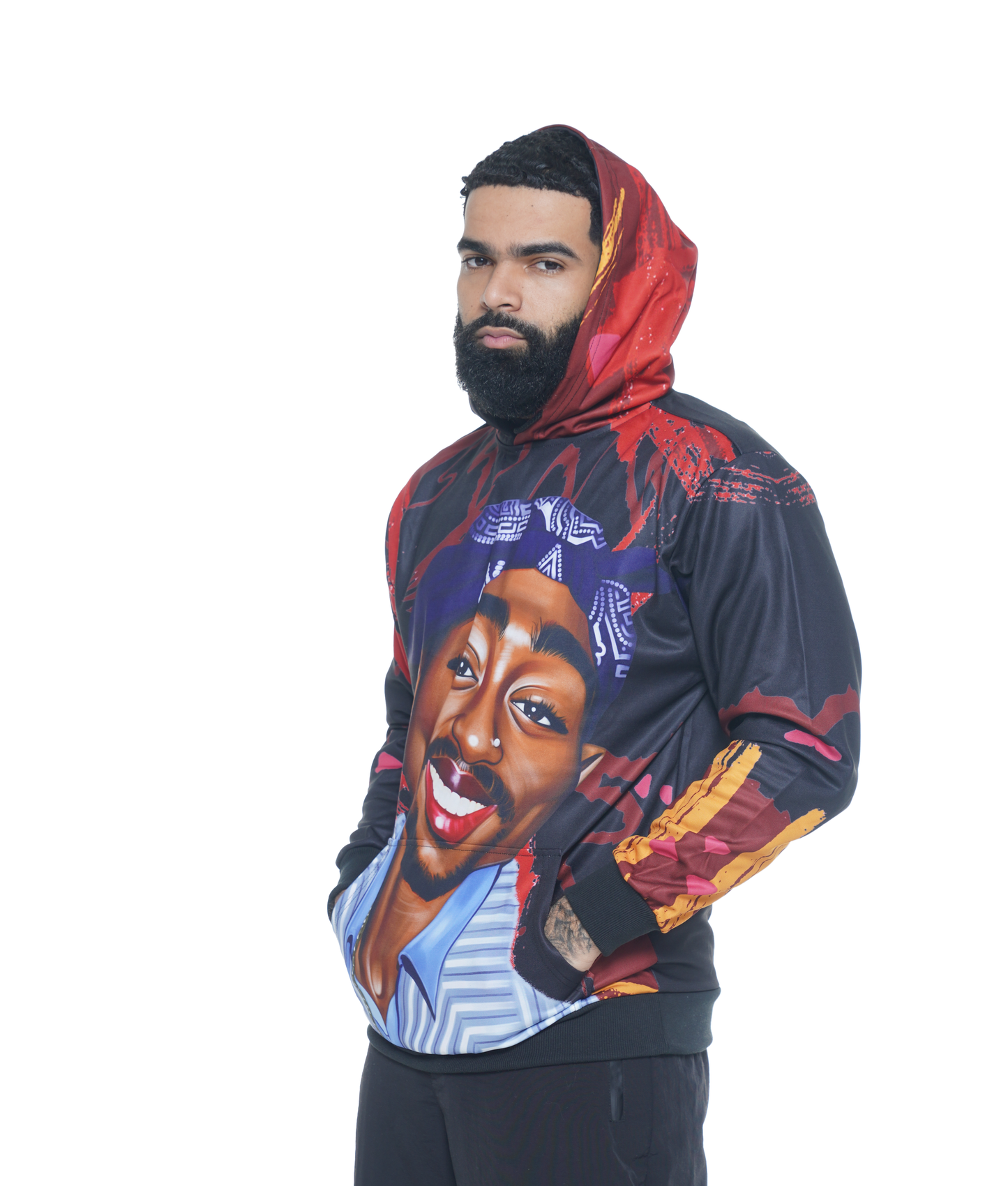 Unisex Hip Hop Caricature Hoodie (HH020)