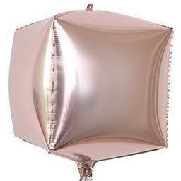 22" Rose Gold Square Shaped Foil Balloon