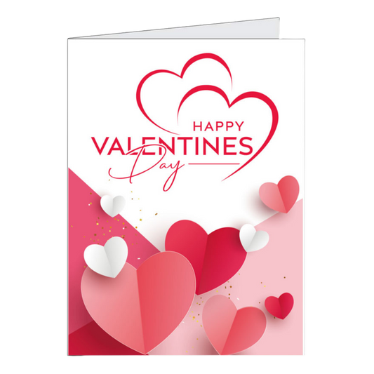 HAPPY VALENTINES DAY 24x36" JUMBO CARD image 0