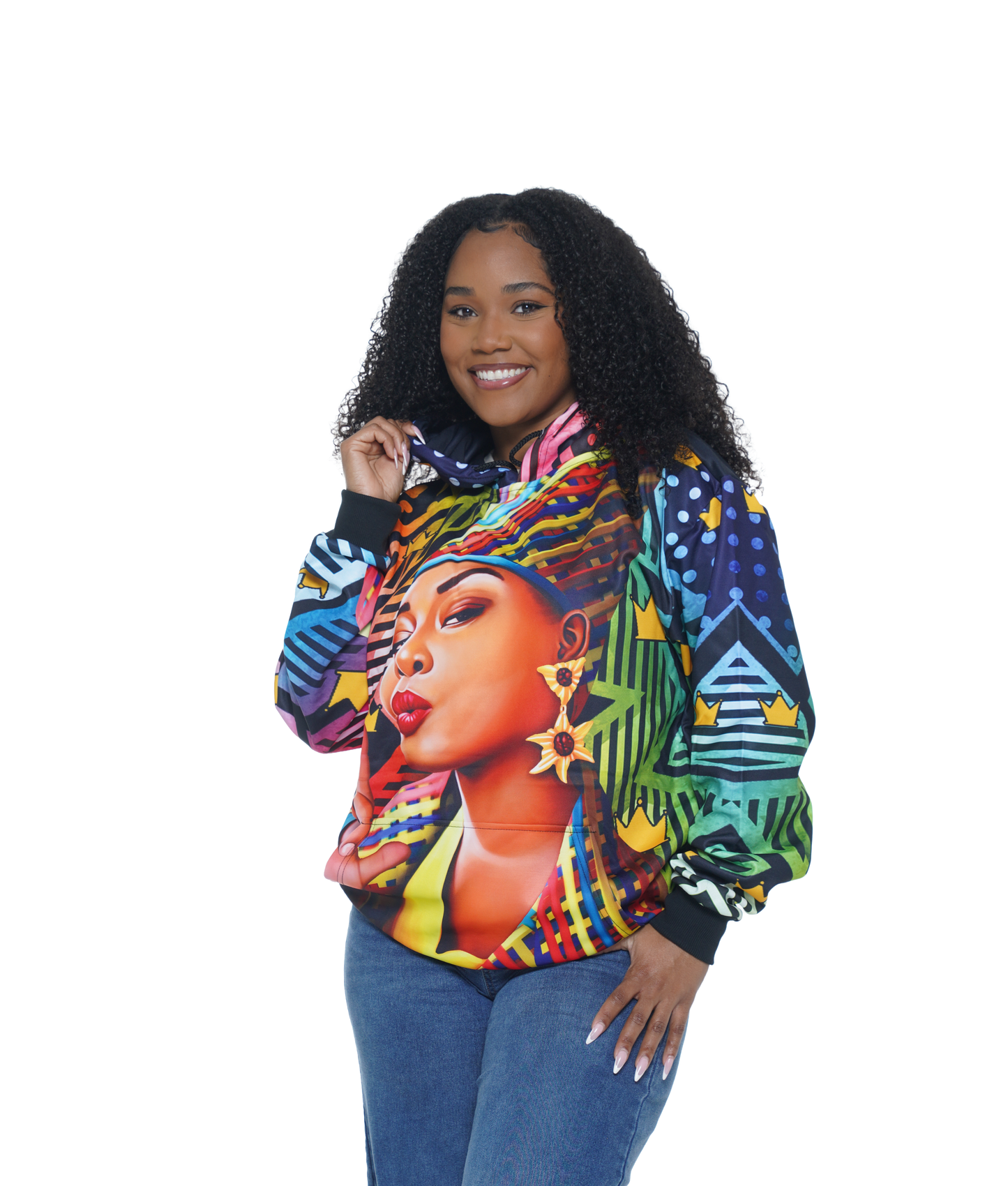 Unisex Hip Hop Caricature Hoodie (HH002)
