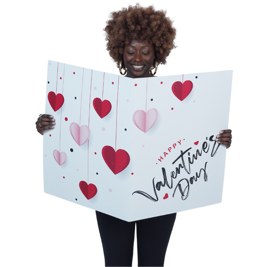 HAPPY V-DAY 24x36" JUMBO CARD image 0